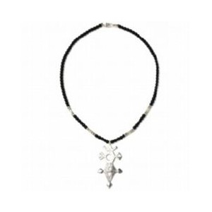 Collier Croix d'Agadez argent